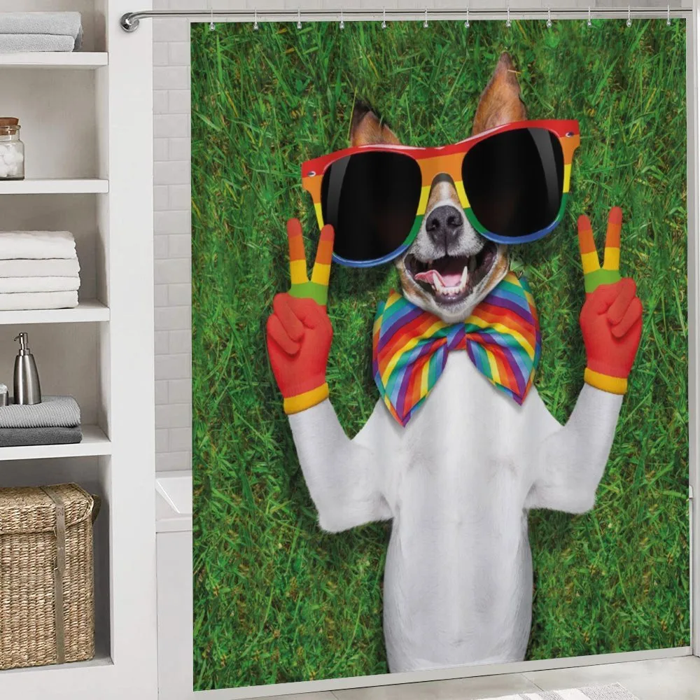 Gay Dog Peace Sign Pride — Detail 4