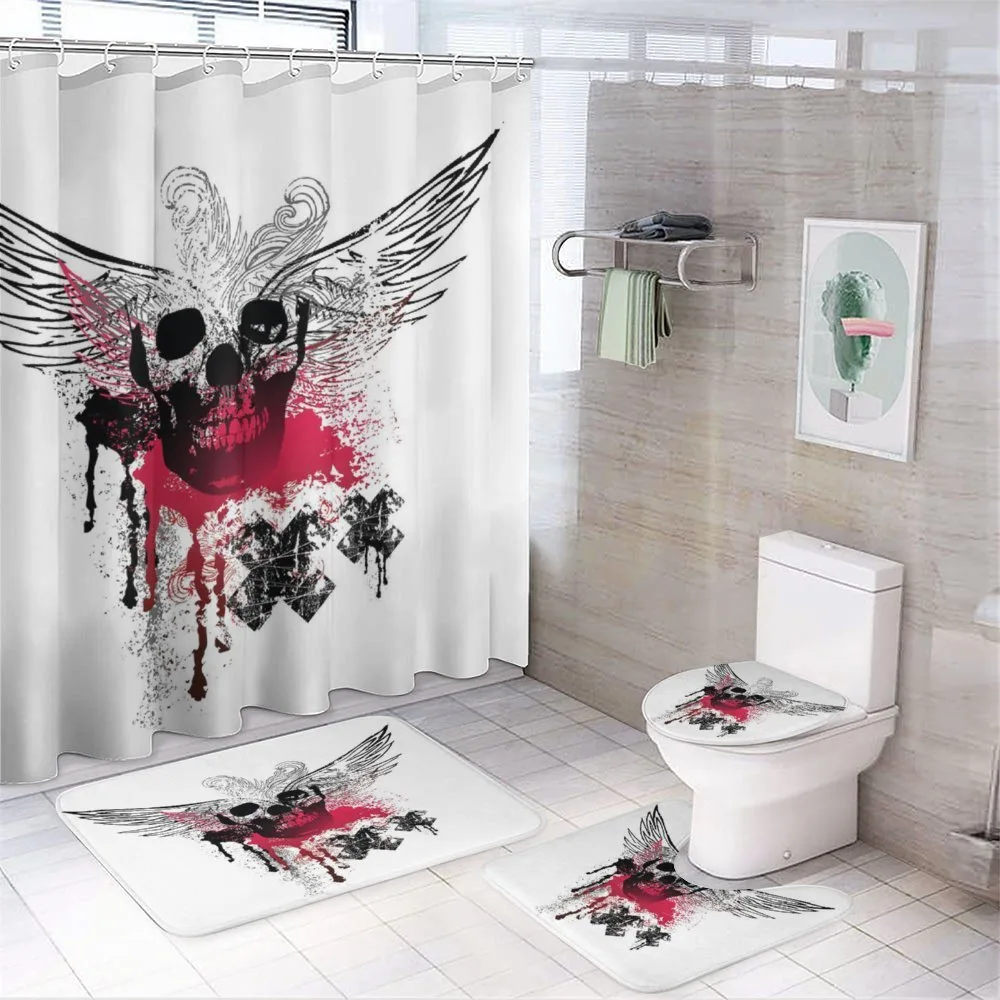 Grunge Wings and Skull — Your design