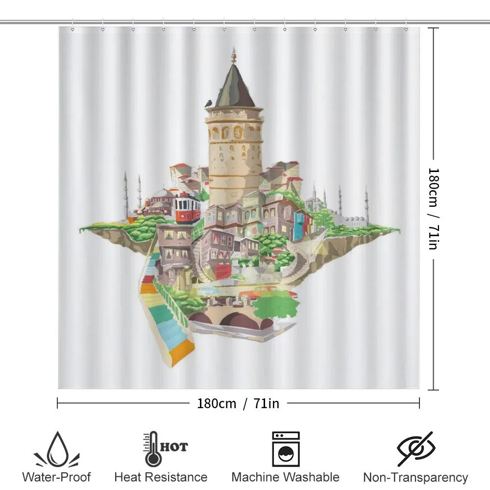 Historic Galata Tower — Detail 2