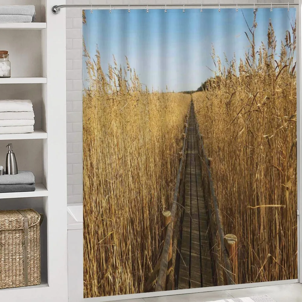 Old Walkway in Reeds — Detail 4