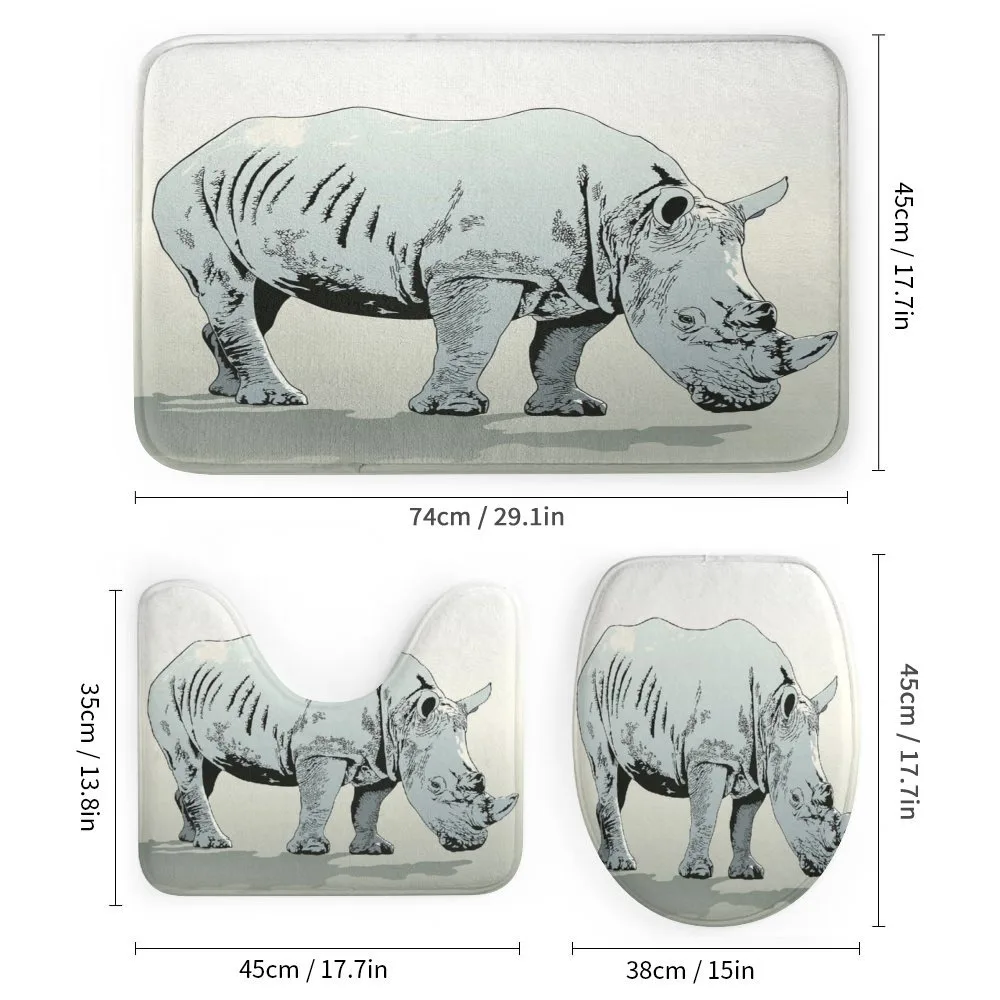 Rhinoceros Art — Detail 1