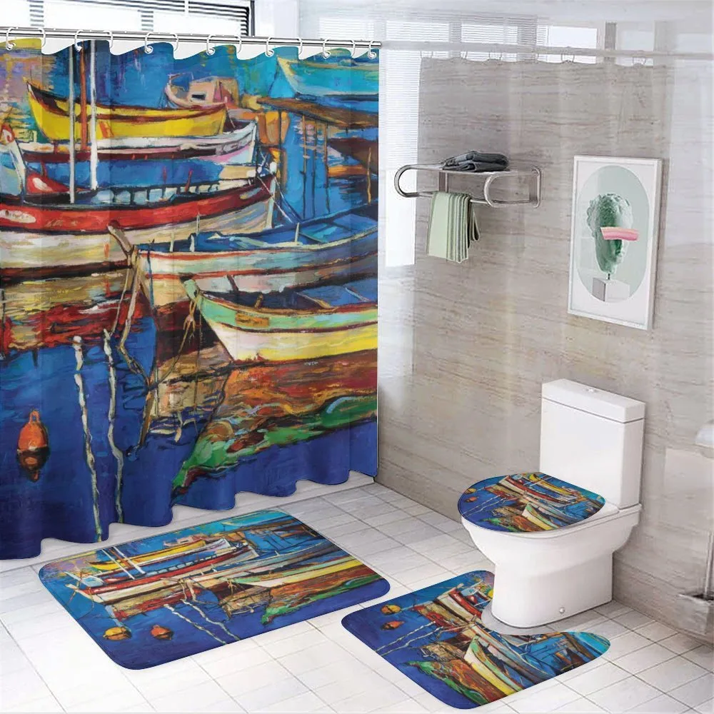 Shore at Warm Sunset — Your design
