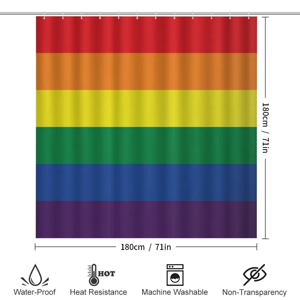Simplistic Design LGBT Flag — Detail 2