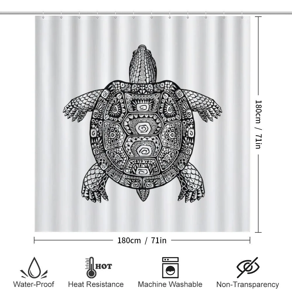 Tribal Art on Tortoise — Detail 2