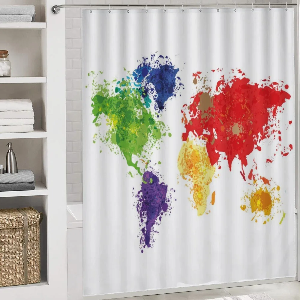 World Map Artwork — Detail 4
