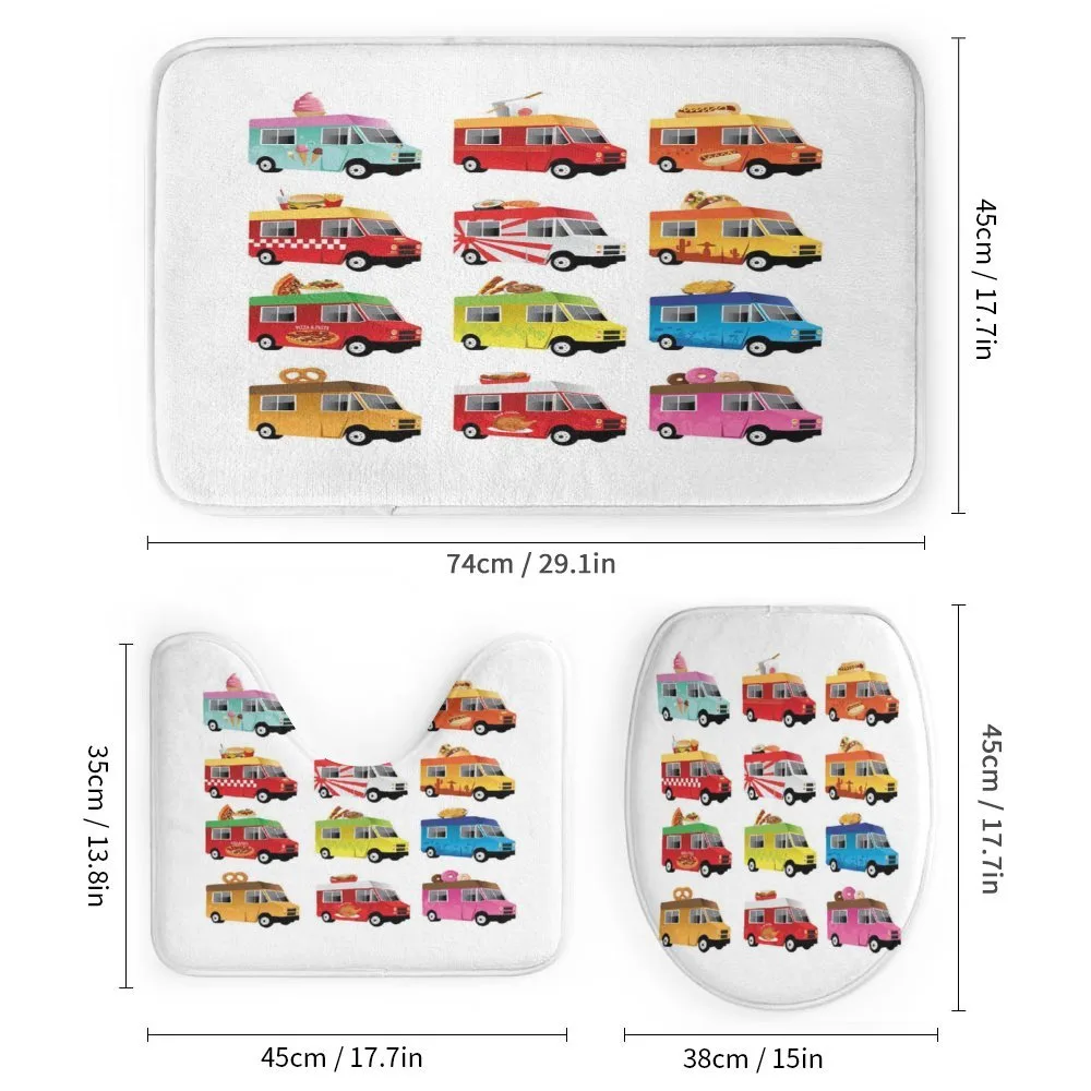 Colorful Food Trucks — Detail 1