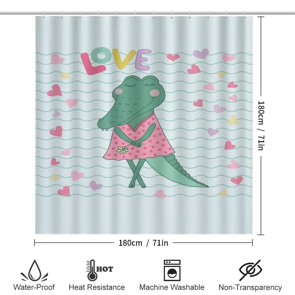 Female Crocodile with Love — Detail 2