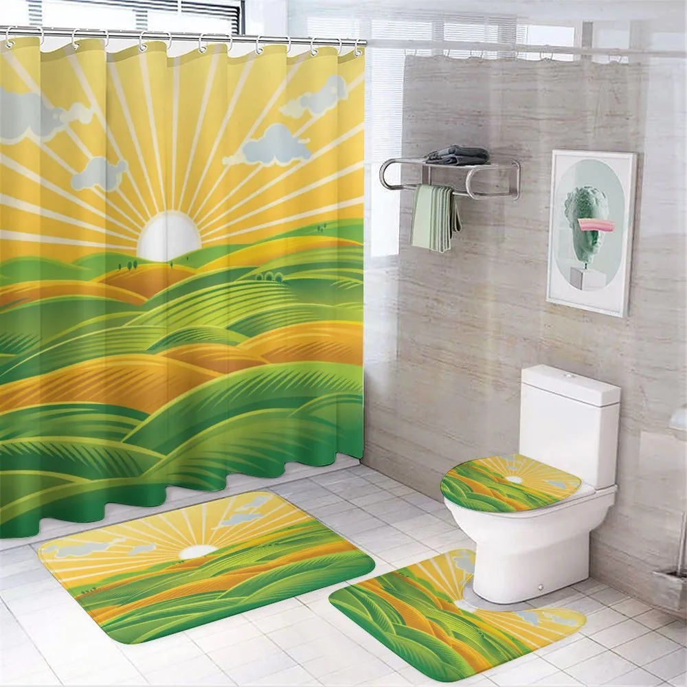 Fields Hills at Dawn — Your design