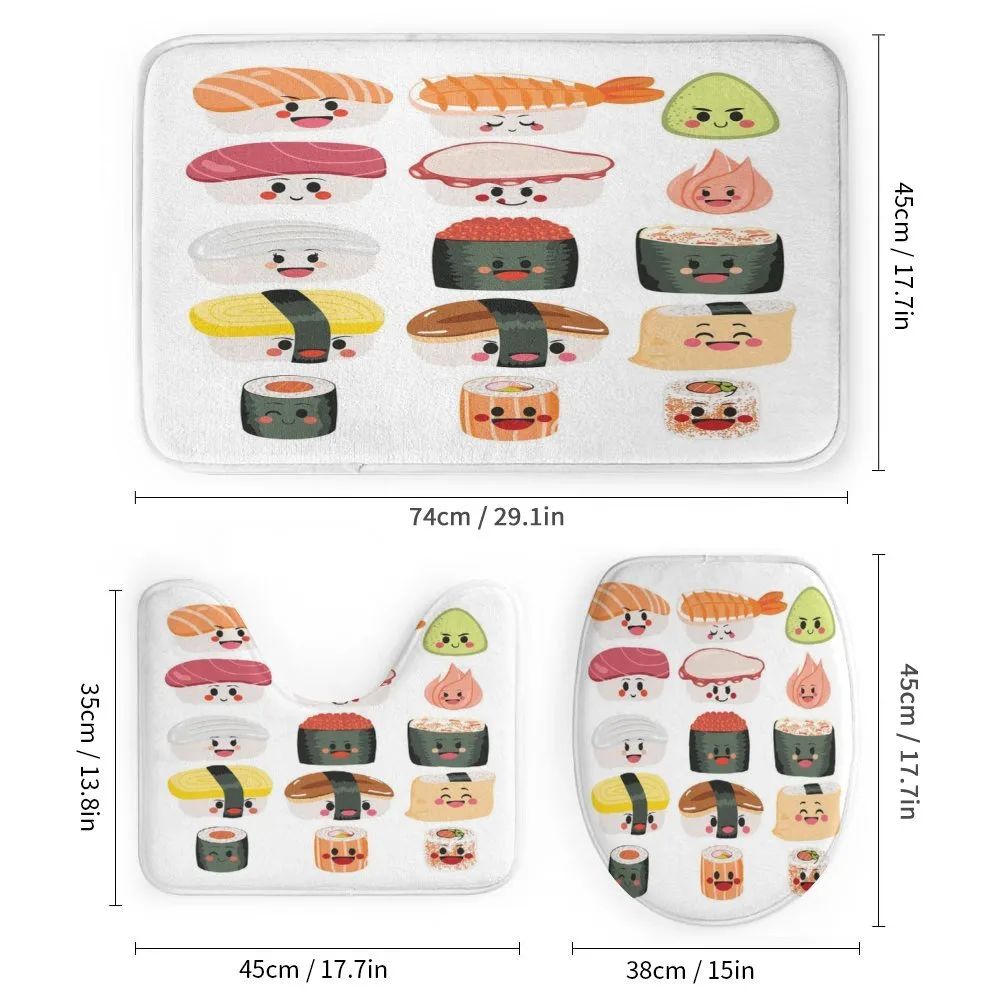 Funny Cartoon Sushi — Detail 1