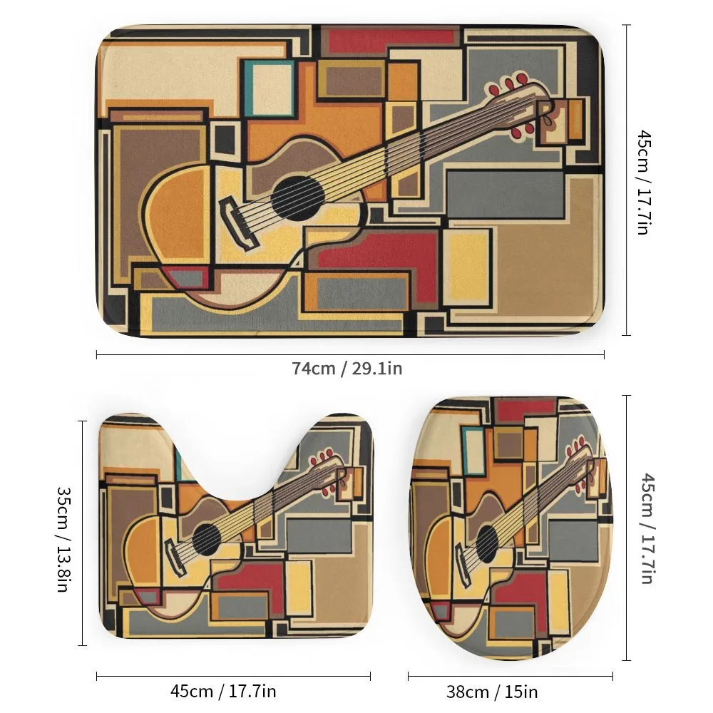 Geometric Guitar Funky — Detail 1