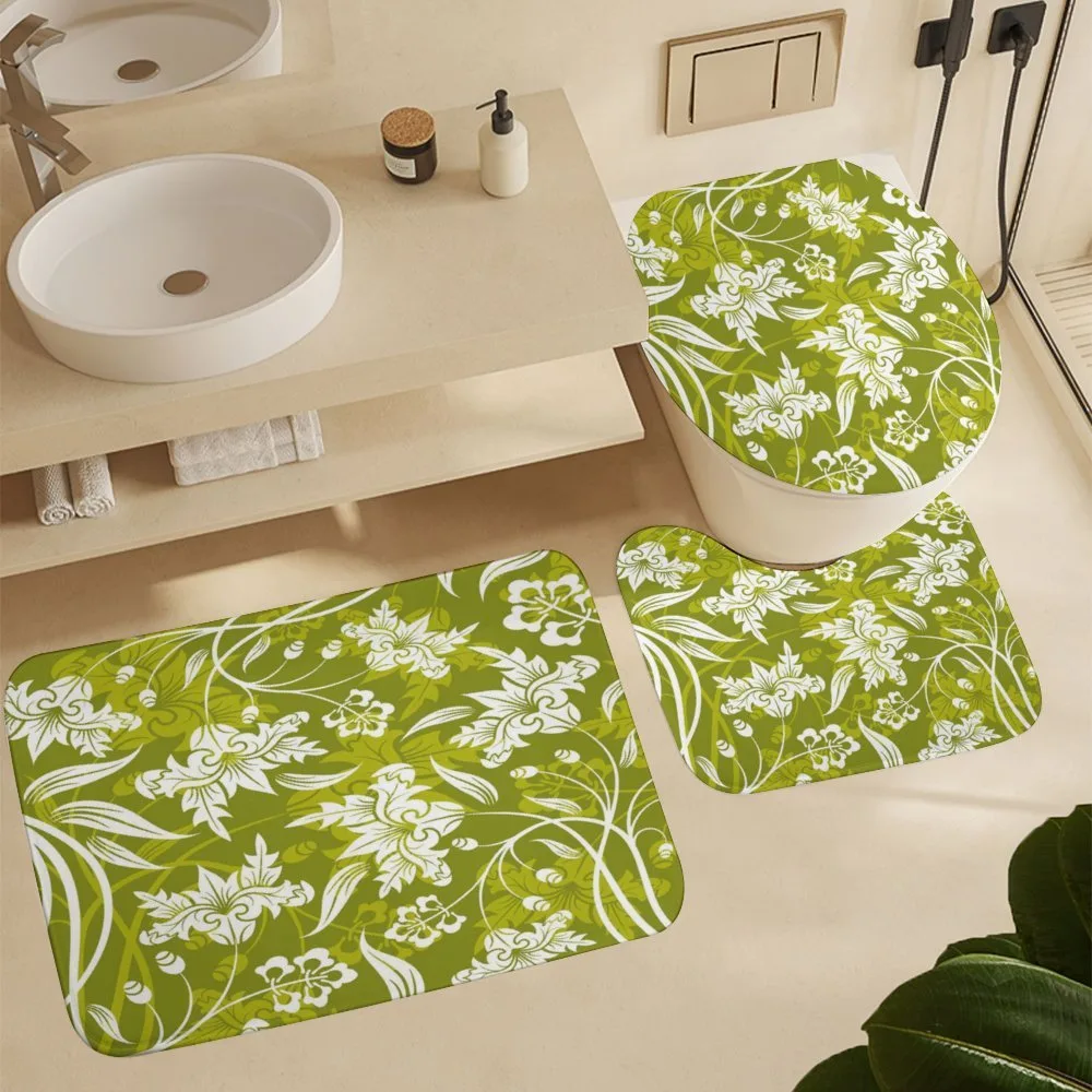 Green Flower Pattern — Detail 5