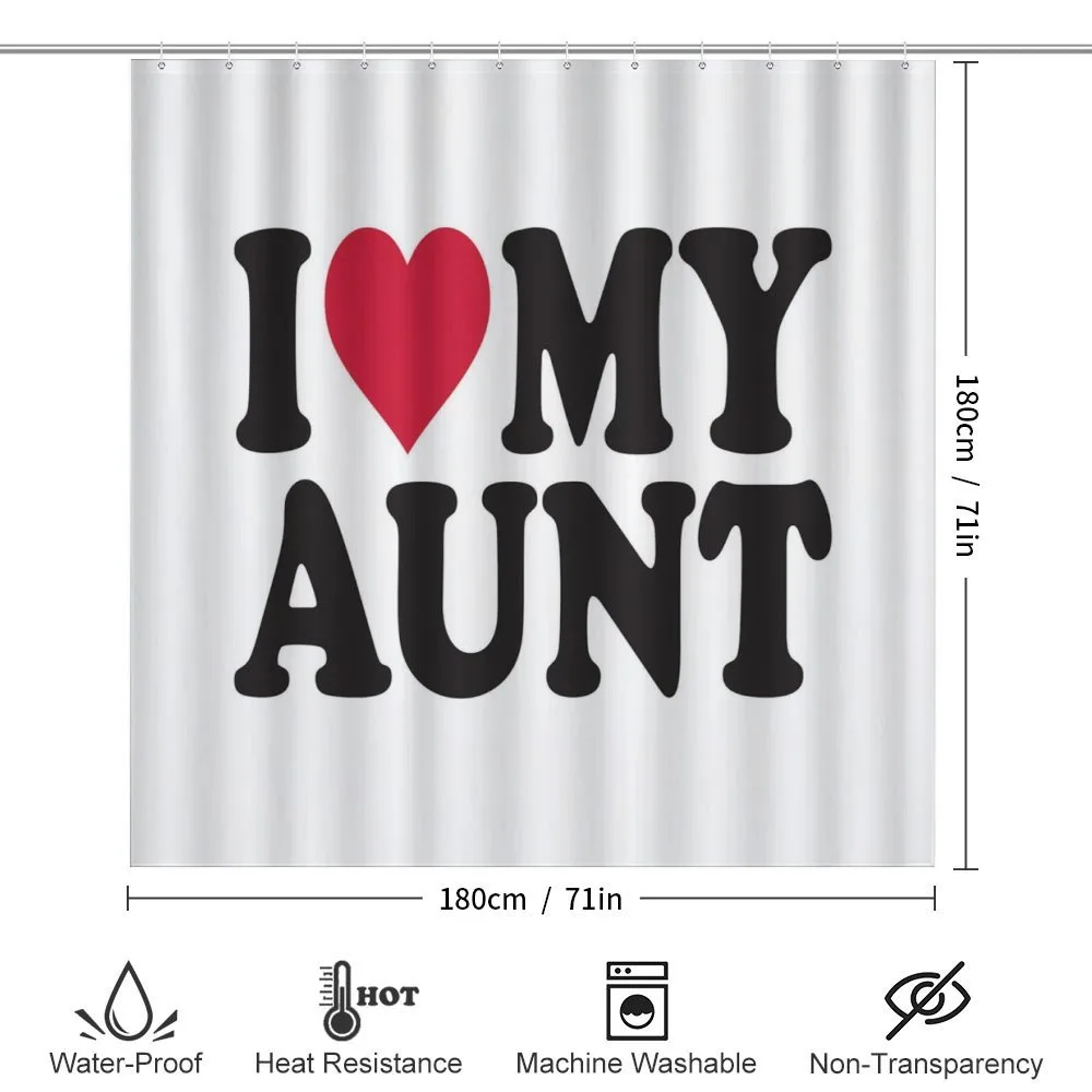 I Love My Aunt Bold Text Font — Detail 2