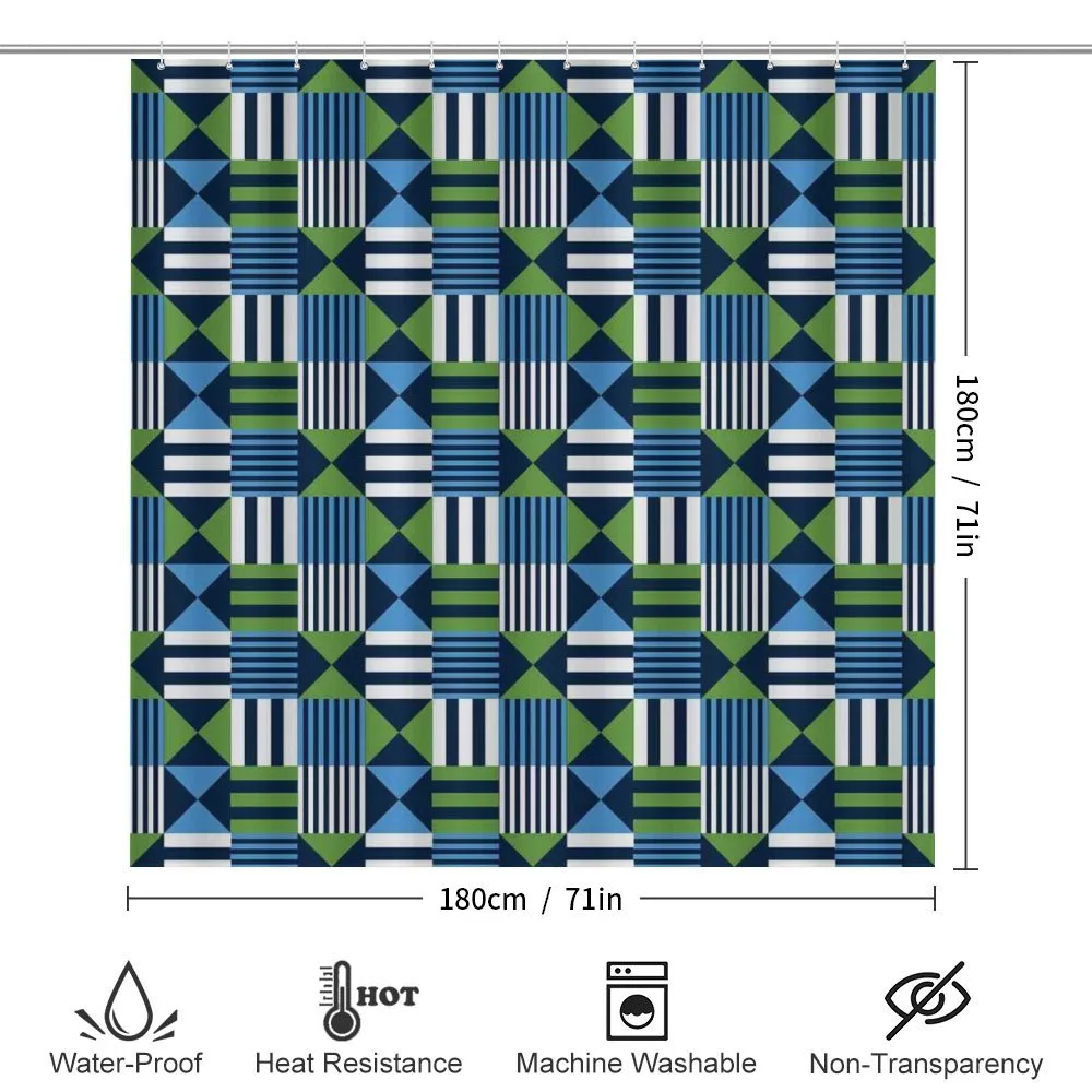 Mosaic Checks Pattern — Detail 2