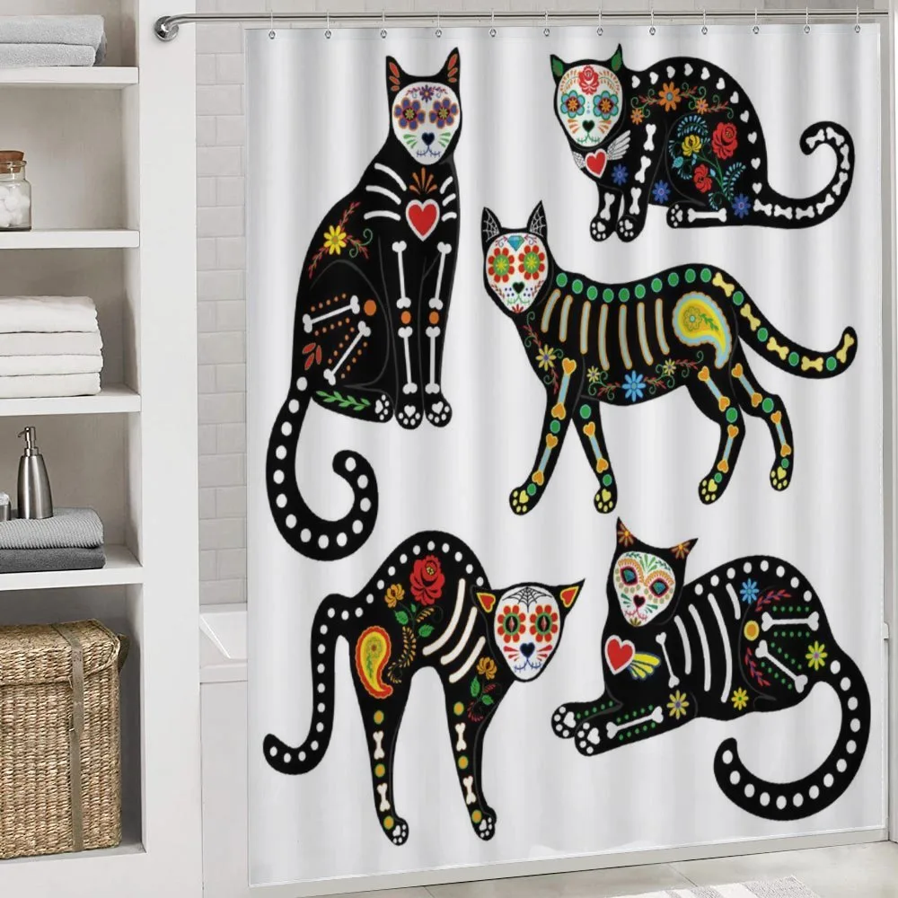 Ornate Black Cats — Detail 4