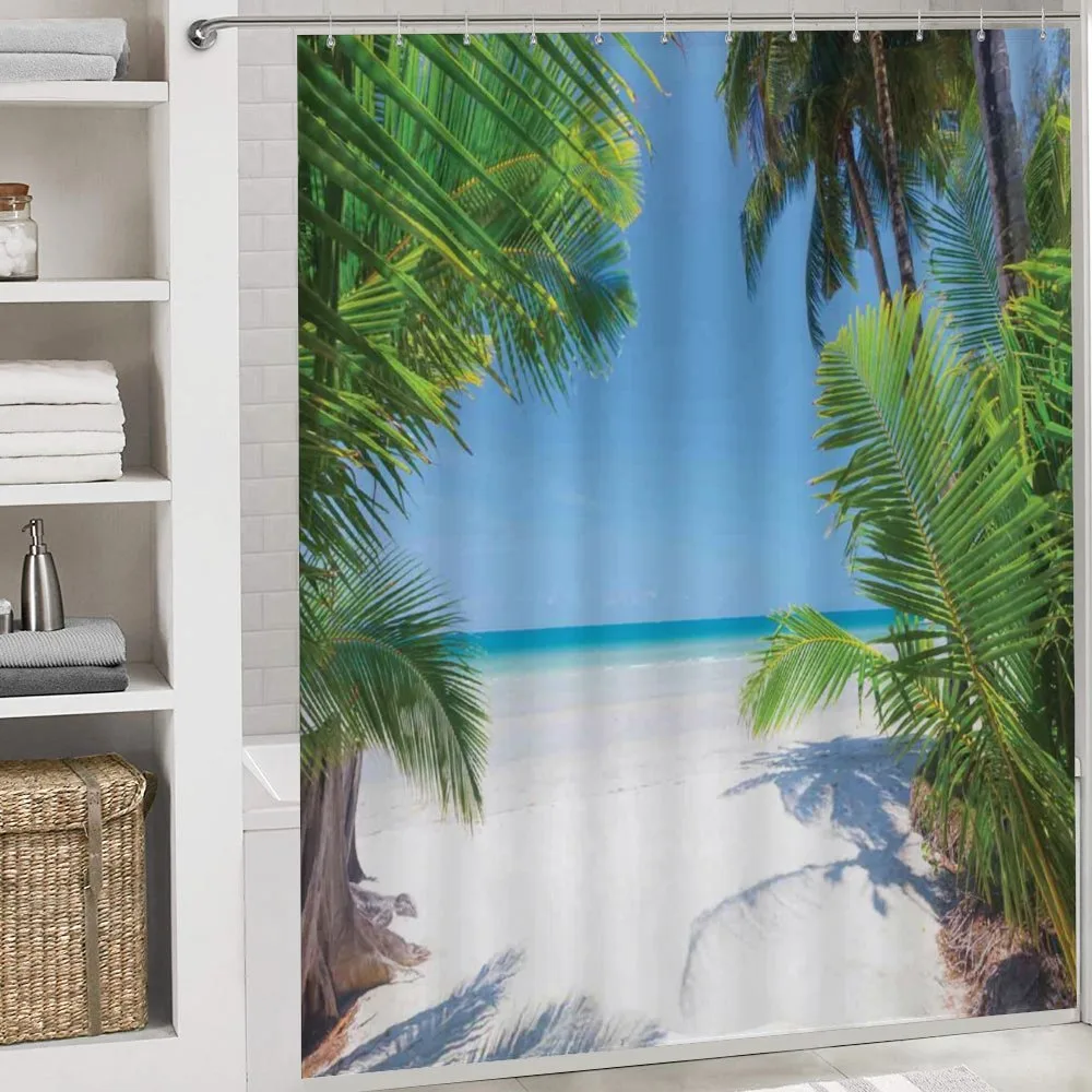 Palm Leaf Tropical Beach — Detail 4