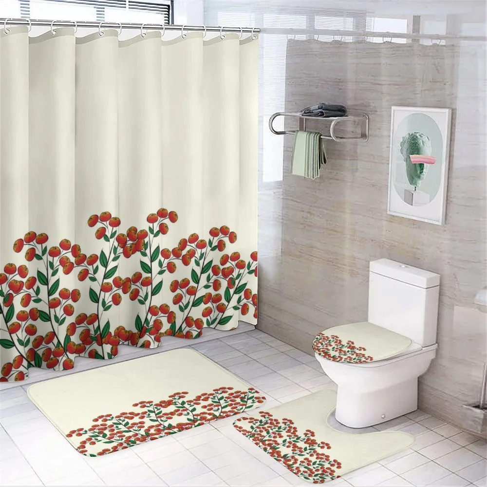 Red Clusterberry Leaves — Your design
