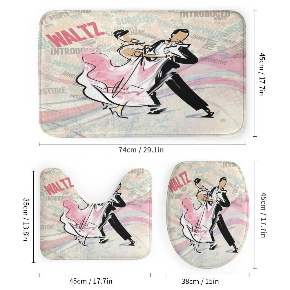 Romantic Dancing Couple Words — Detail 1