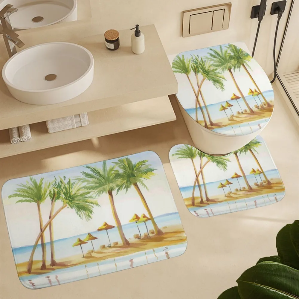 Sandy Beach and Palm Trees — Detail 5