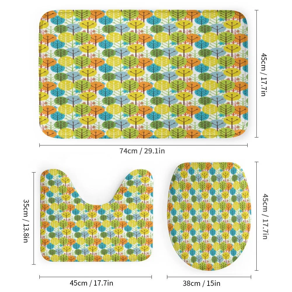 Sute Summer Trees Pattern — Detail 1