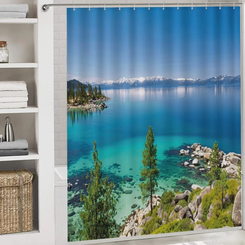 Tranquil Tahoe Shoreline — Detail 4