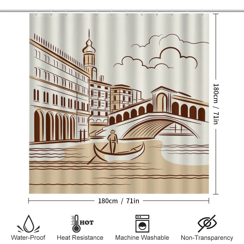 Venetian Landscape Art — Detail 2