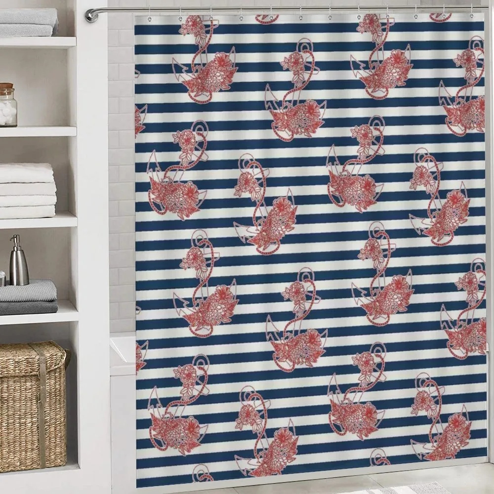 Anchor Striped Backdrop — Detail 4