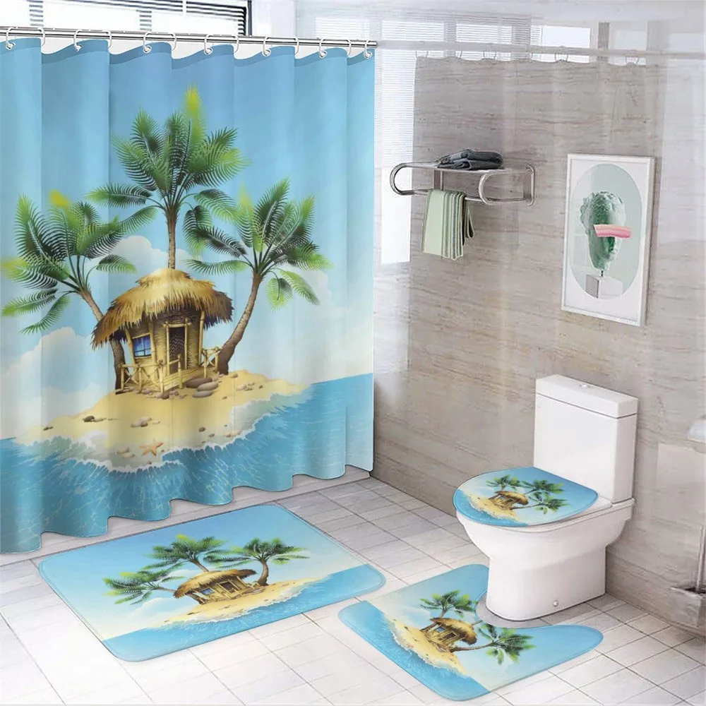 Bungalow with Palm Tree — Your design