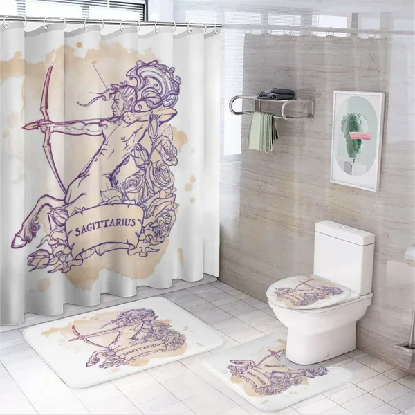 Centaur Archer on a shower curtain