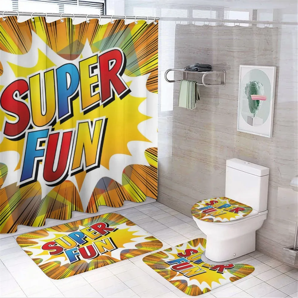 Comic Book Words Cartoon — Your design