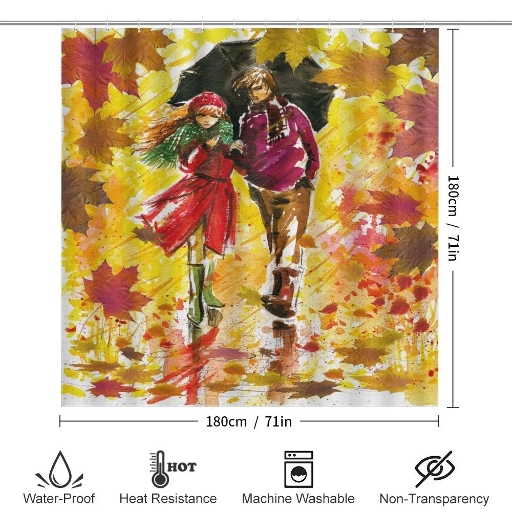 Couple at Autumn Alley — Detail 2