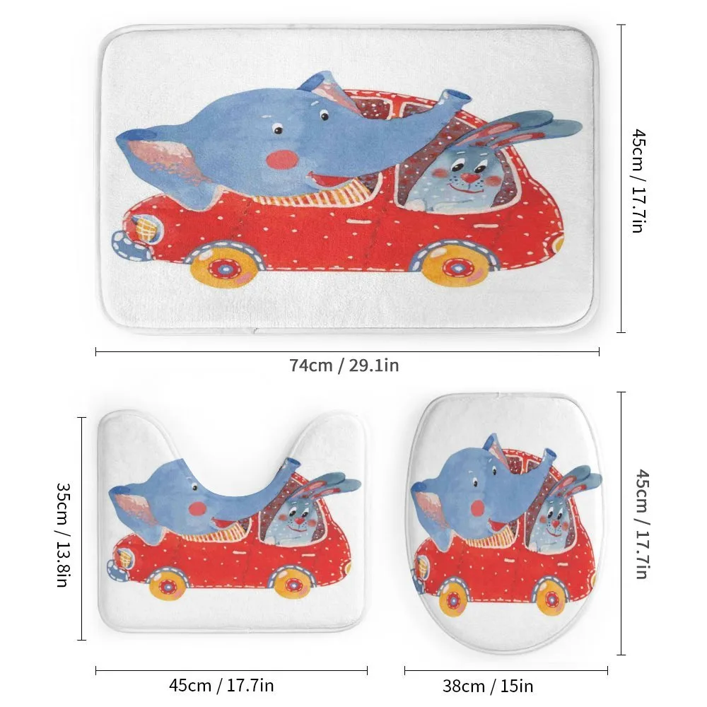 Funny Animal in a Car — Detail 1