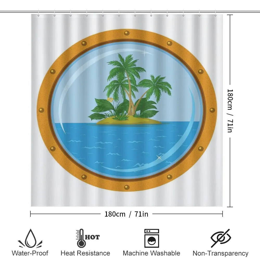 Island View Palm Trees — Detail 2