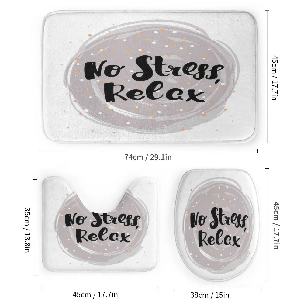 No Stress Relax Lettering — Detail 1
