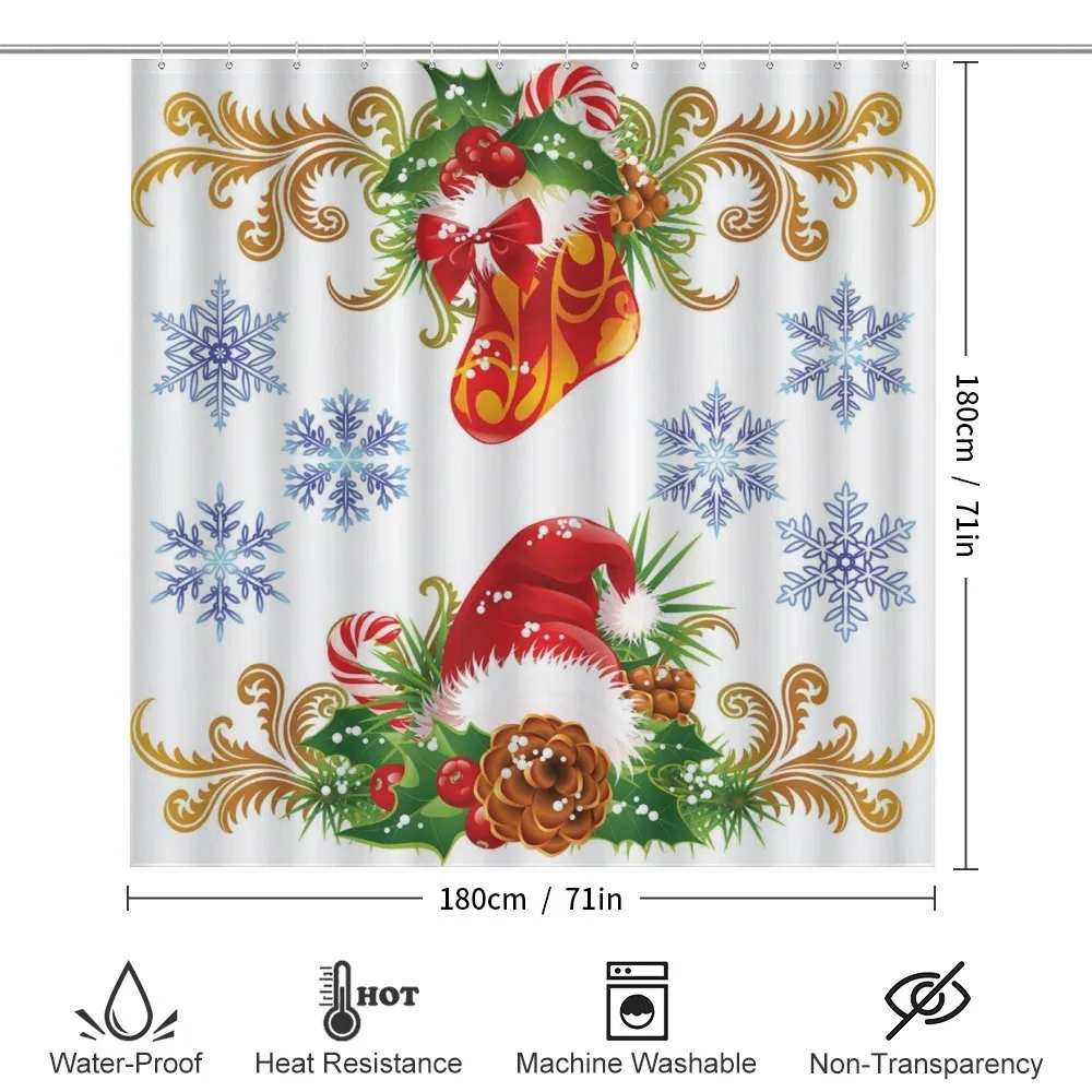 Stocking Santa Hat — Detail 2