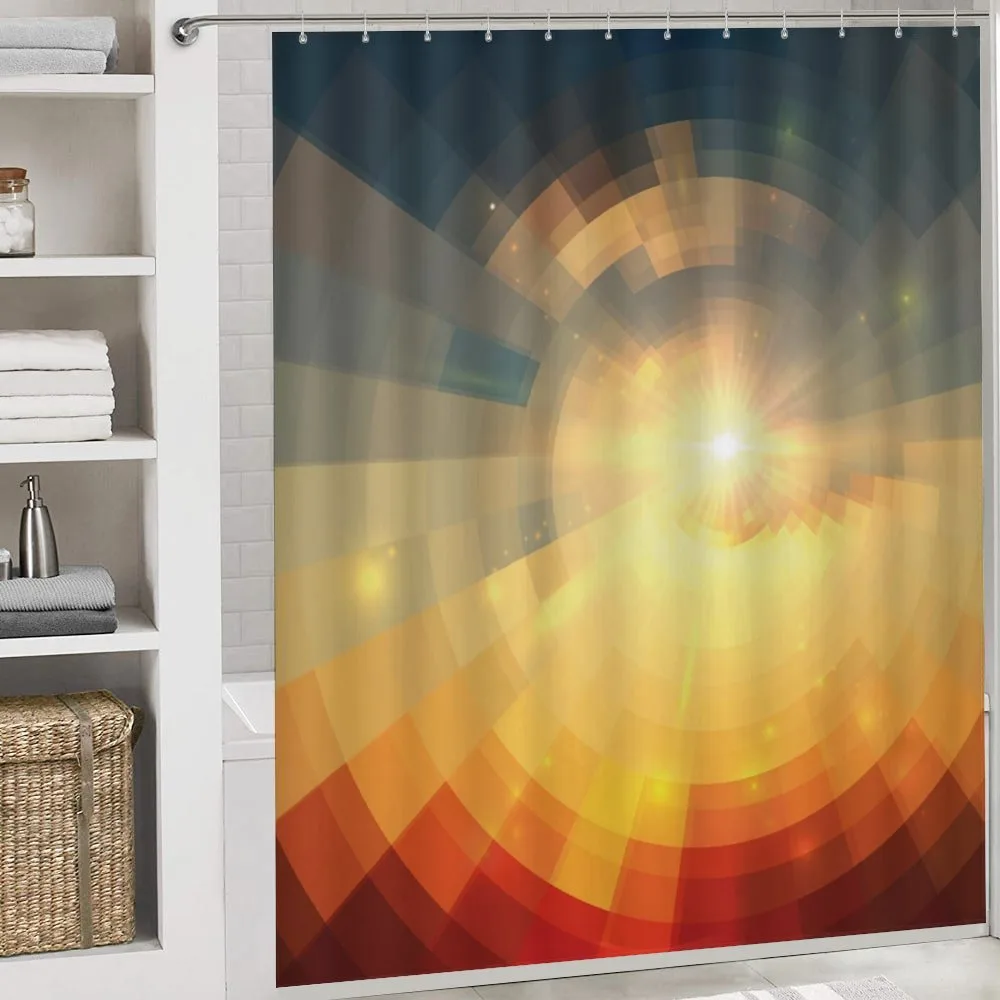 Sunbeams in Clear Sky — Detail 4
