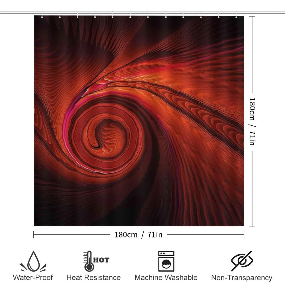Surreal Waves Spiral Art — Detail 2