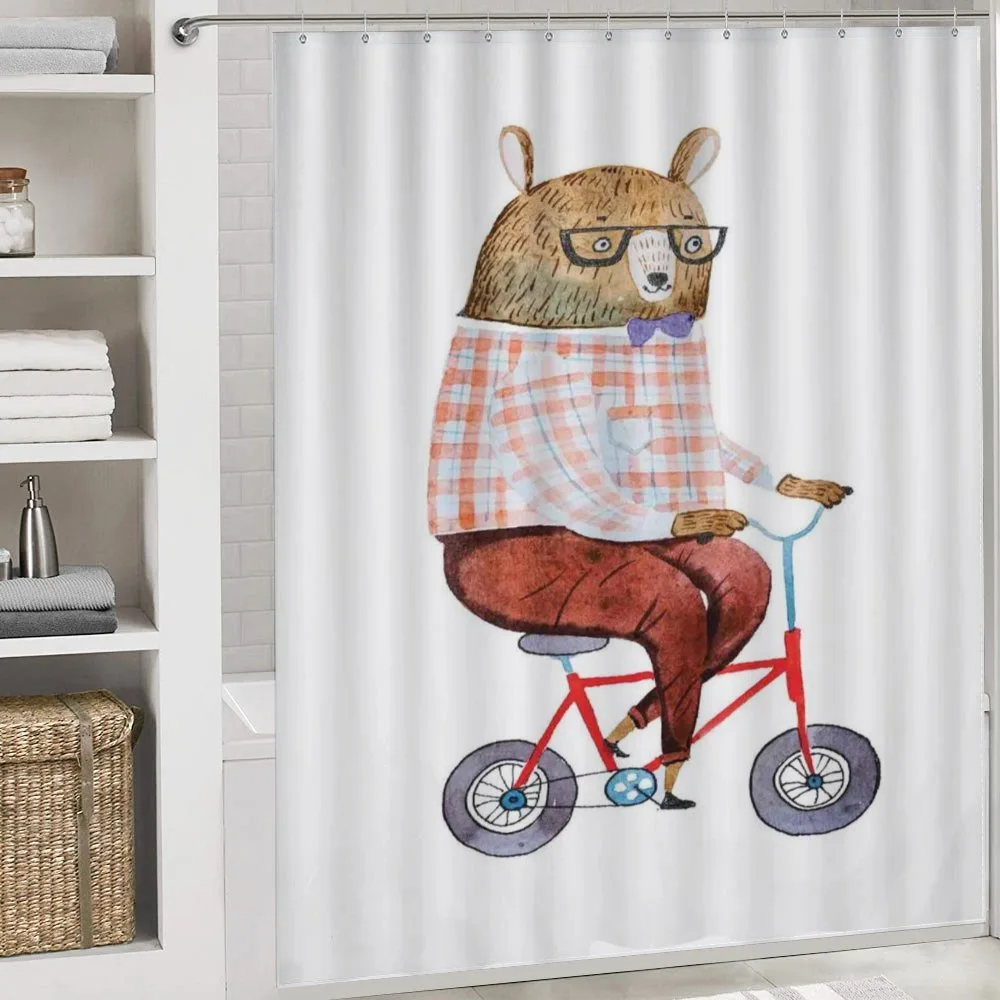 Urban Bear on Bicycle — Detail 4