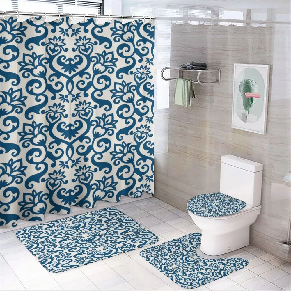 Antique Damask Curvy Art — Your design