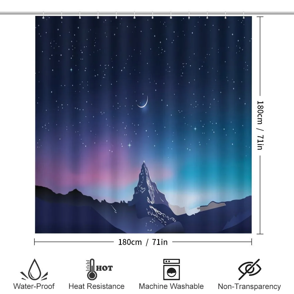 Aurora Borealis Mountain — Detail 2