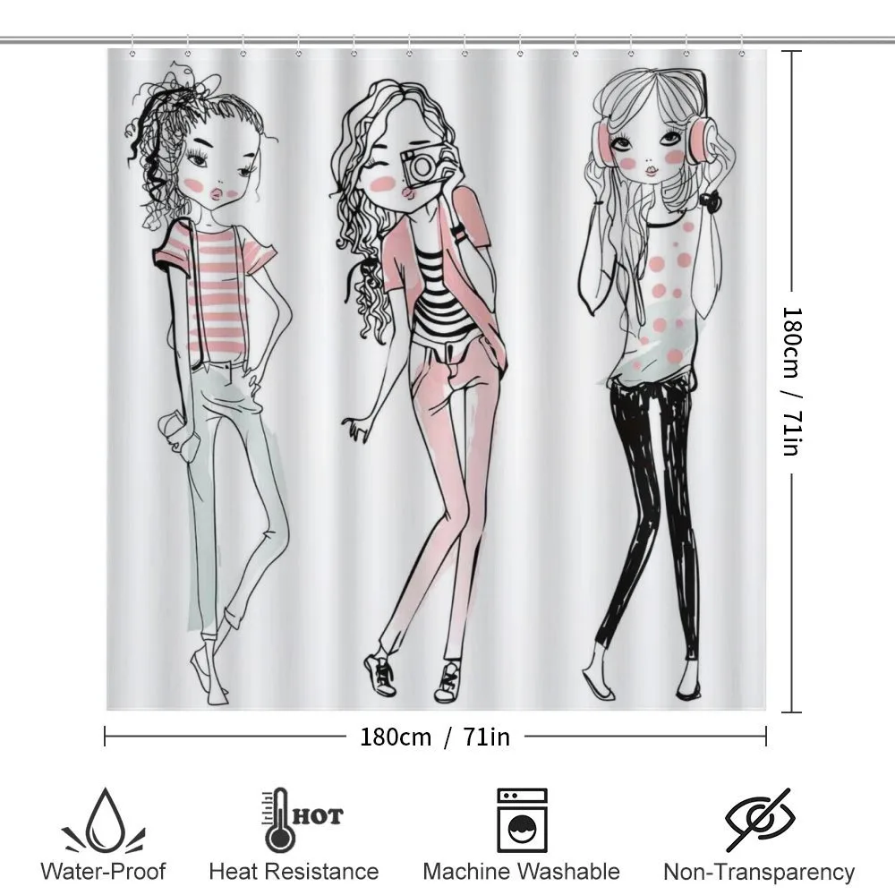Cartoon Teenagers — Detail 2