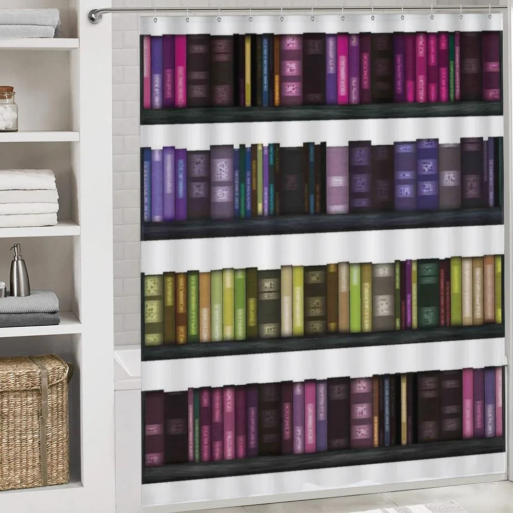 Colorful Books on Shelves — Detail 4