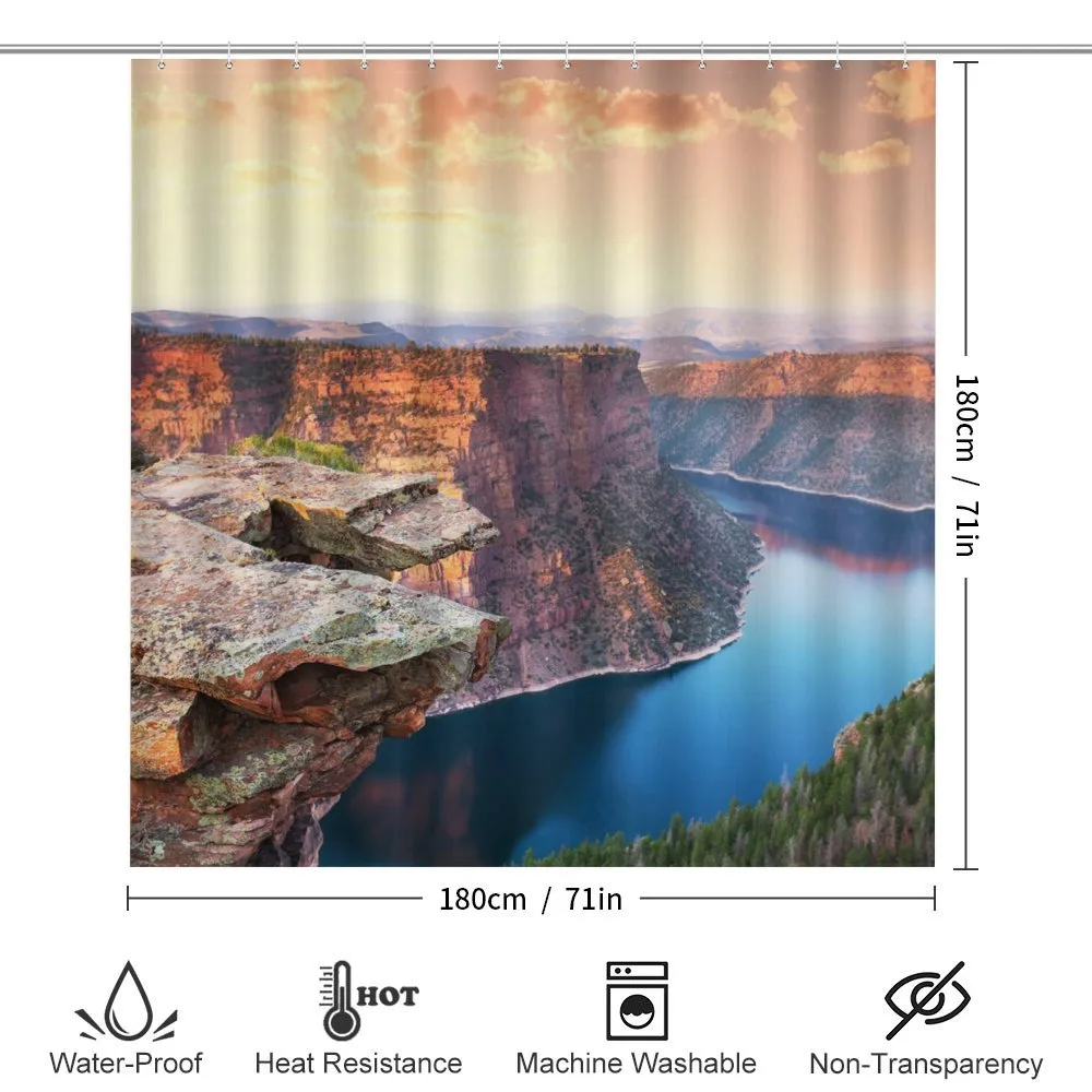 Flaming Gorge Area at Dusk — Detail 2