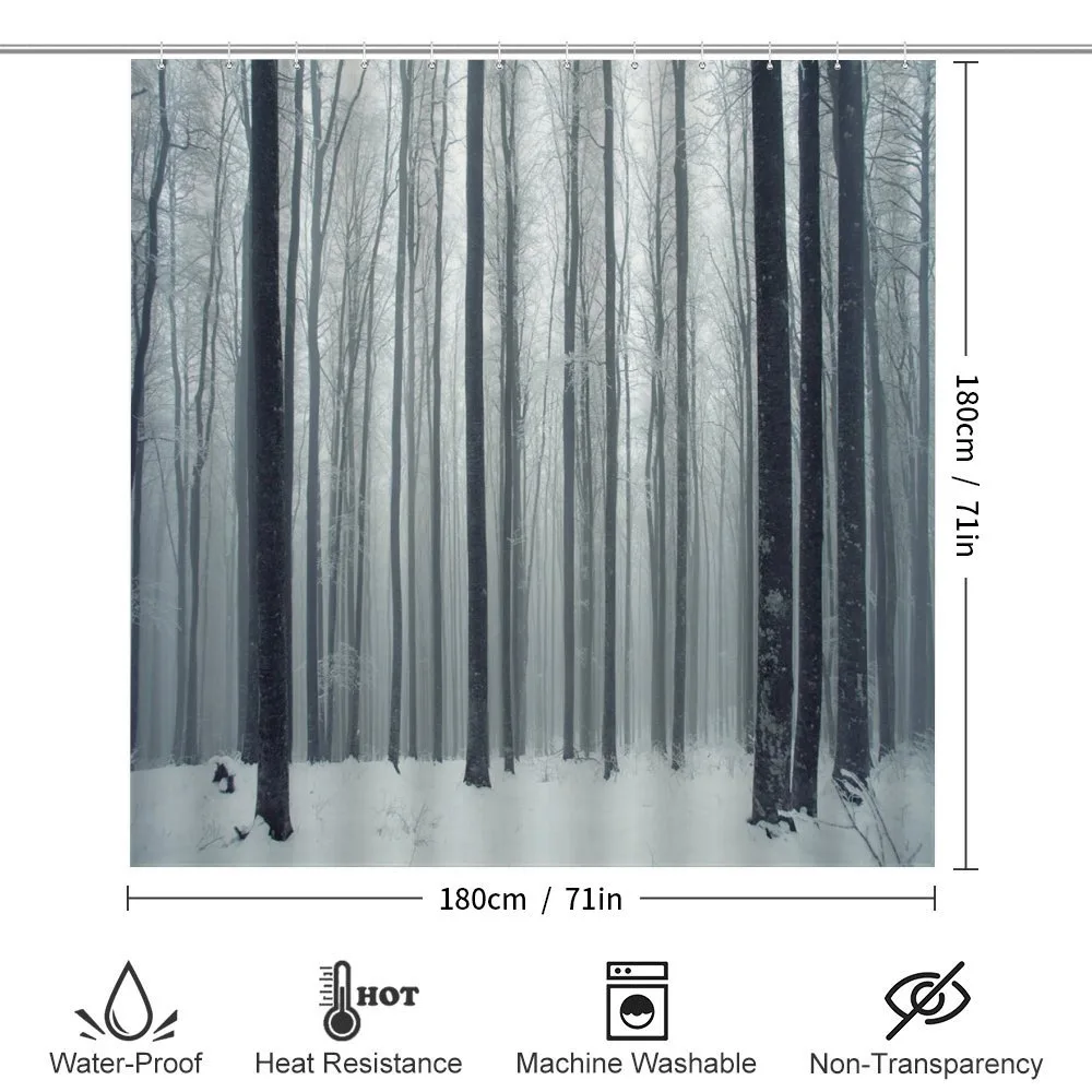 Foggy Mysterious Woods — Detail 2