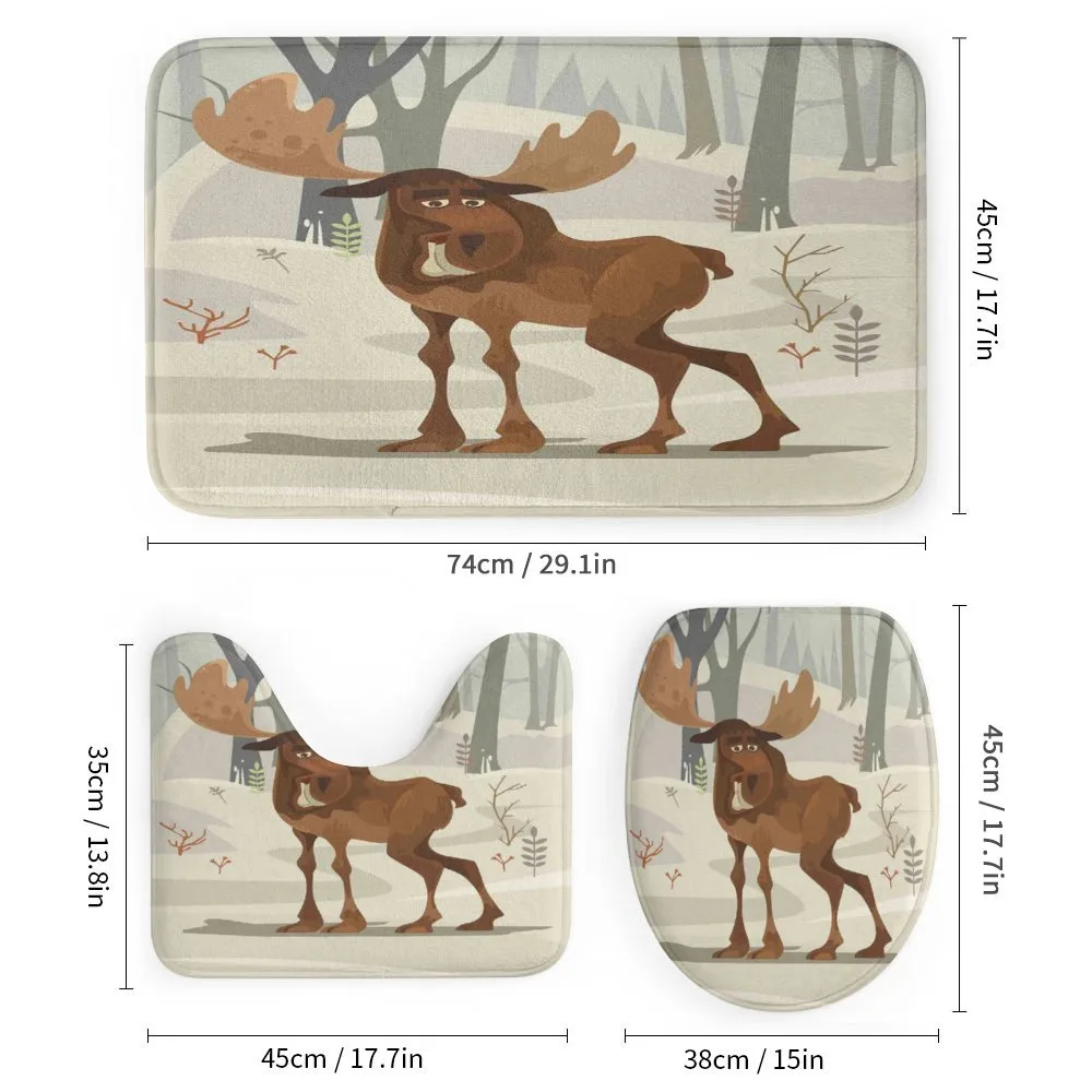 Funny Elk Mascot — Detail 1