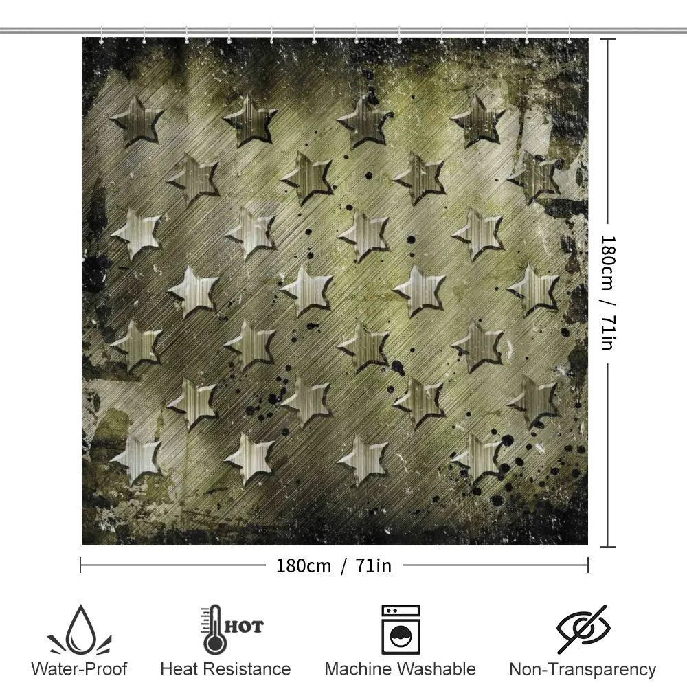Grunge Effect Stars — Detail 2