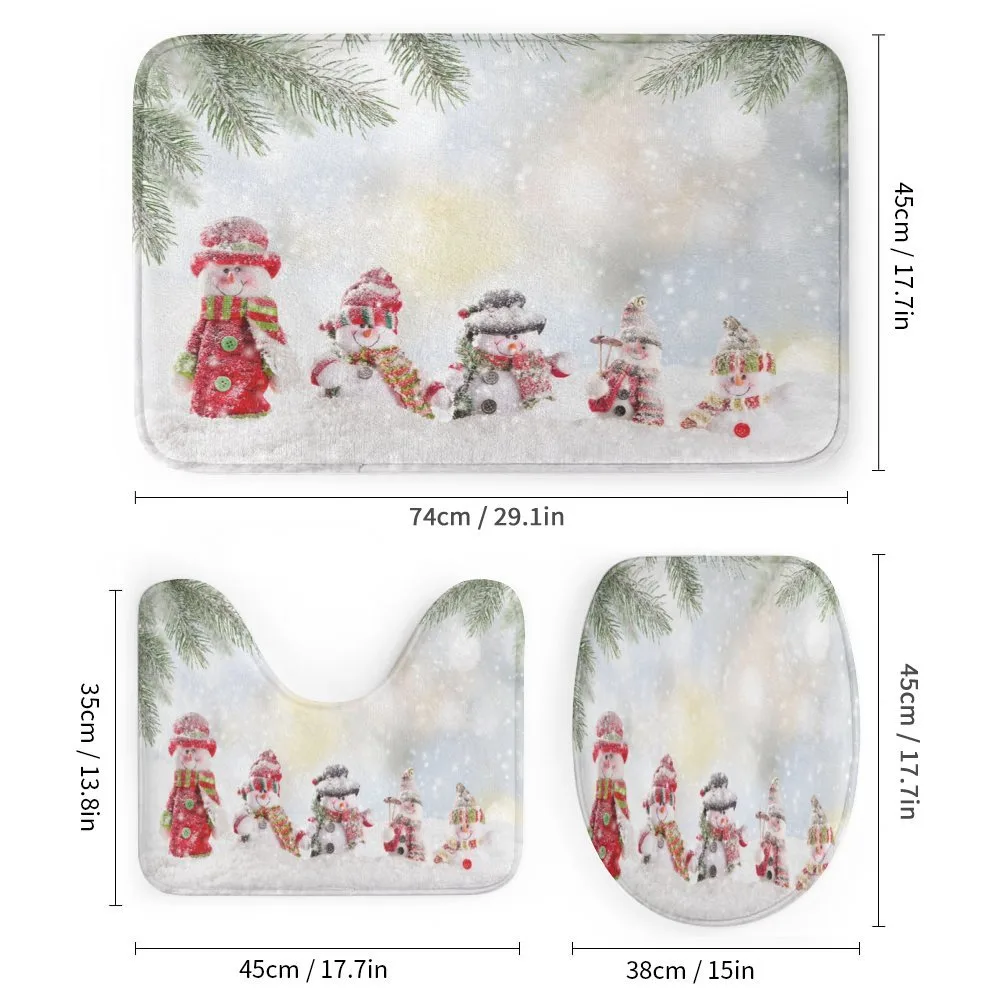 Little Snowmen in Snow — Detail 1
