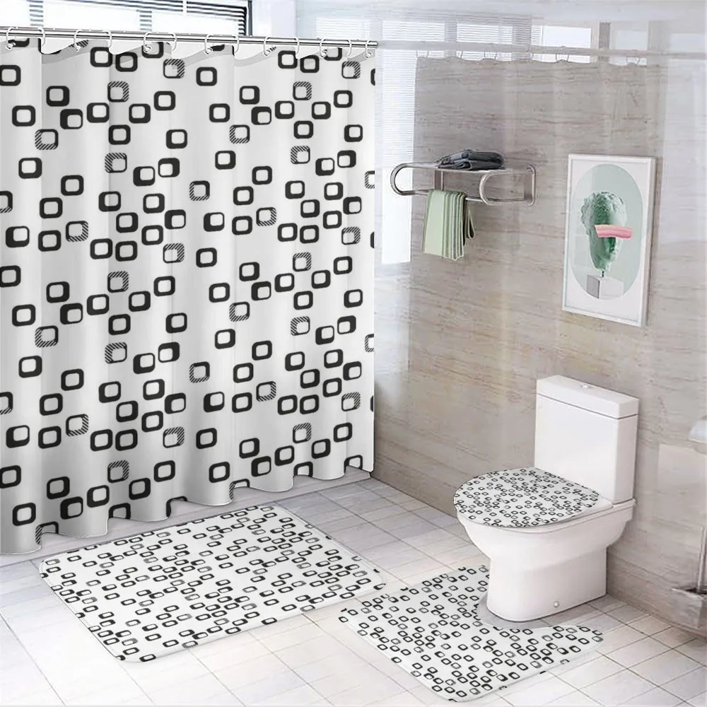 Modern Monochrome Squares — Your design