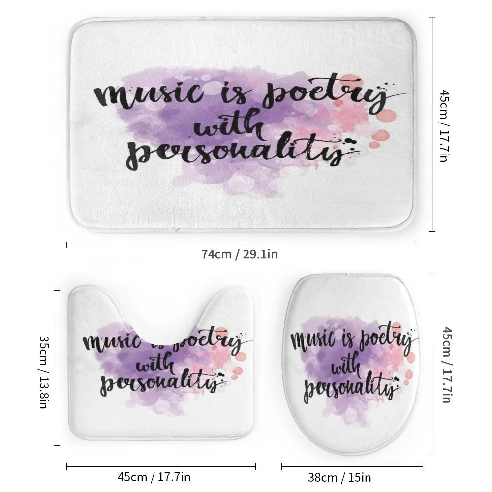 Music is a Poetry Slogan — Detail 1
