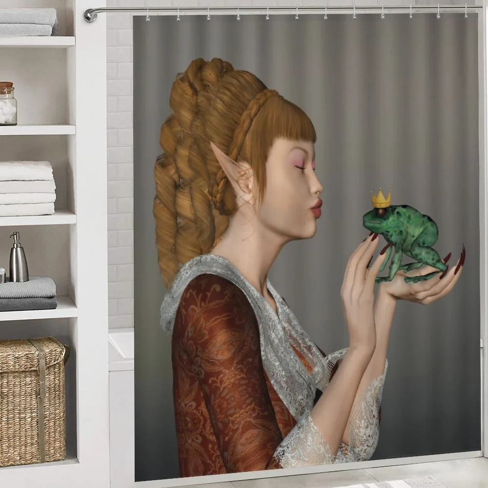 Princess Kissing Frog — Detail 4