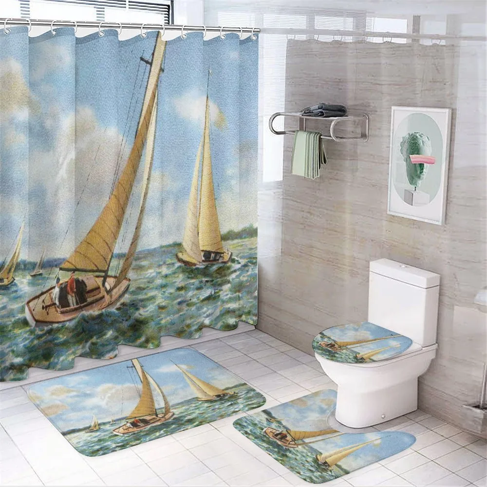 Sailing Wavy Sea — Your design